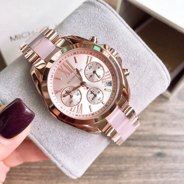 Michael_Kors Pink Double colour Strap