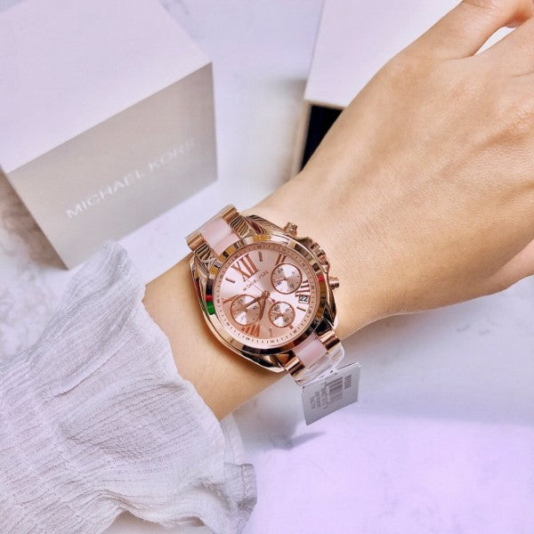 Michael_Kors Pink Double colour Strap