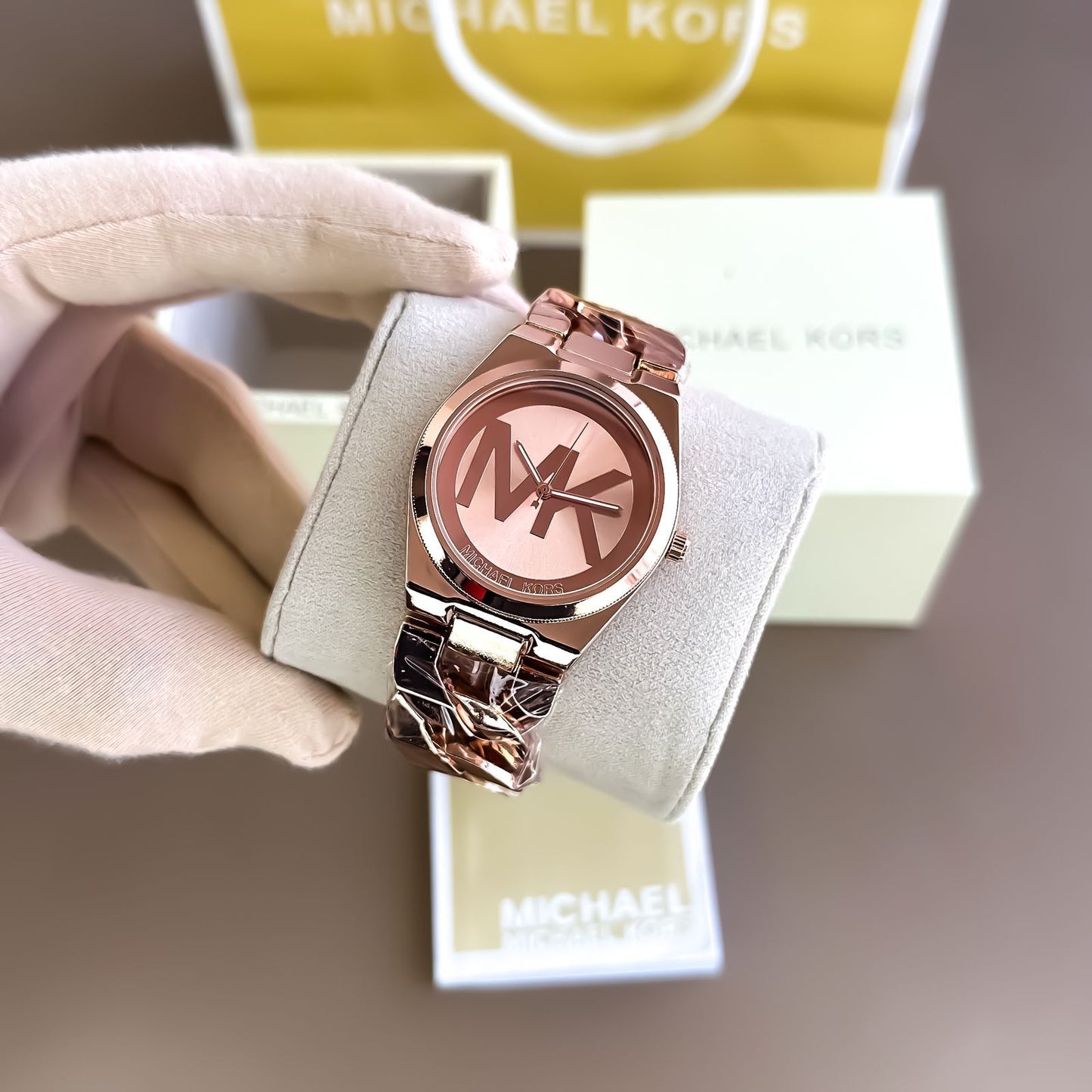 Michael_Kors Rosegold With Rosegold New Edition