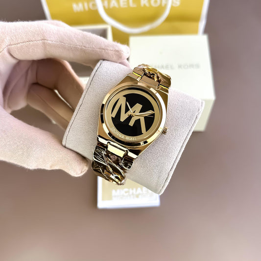 Michael_Kors Gold With Black New Edition