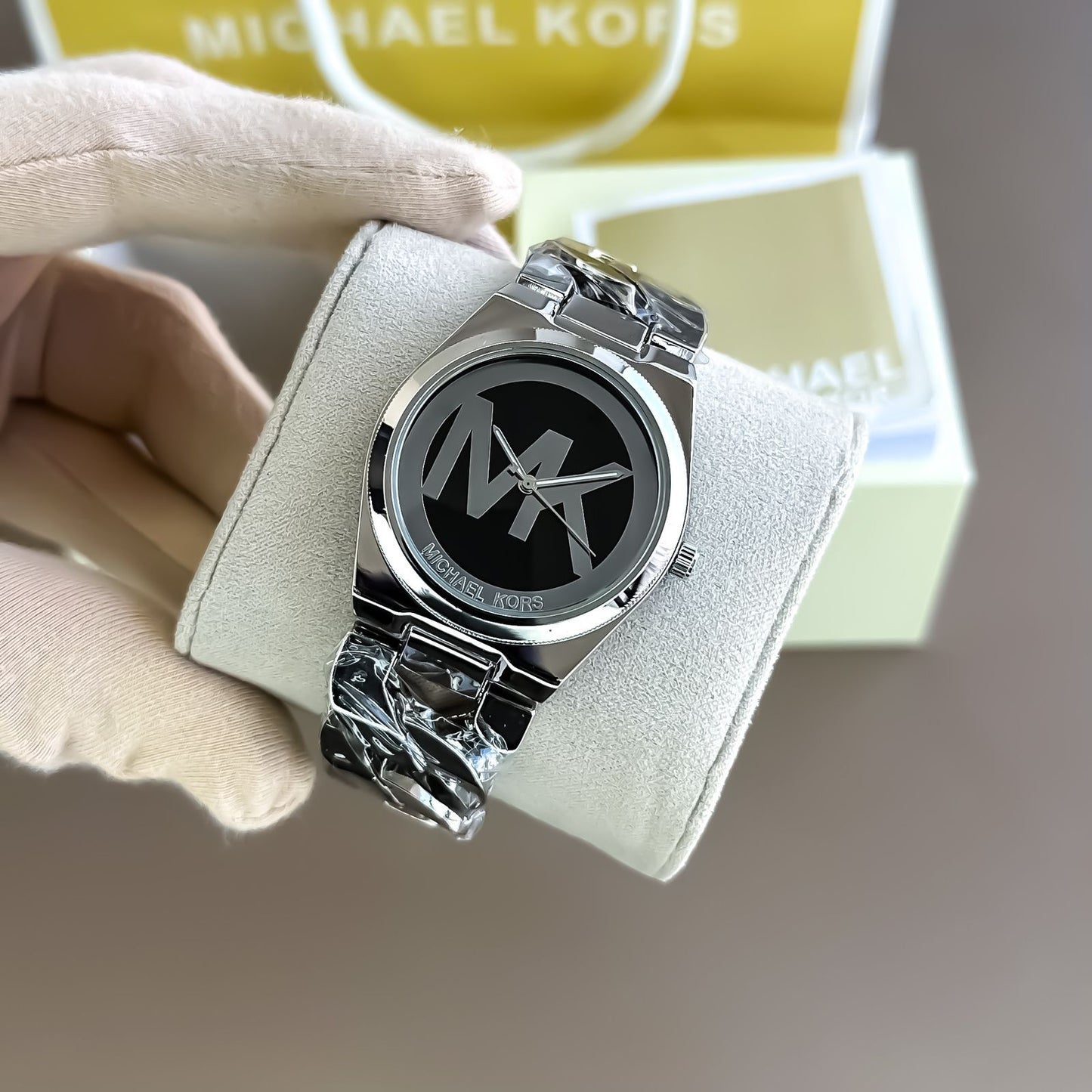 Michael_Kors Silver Black New Edition