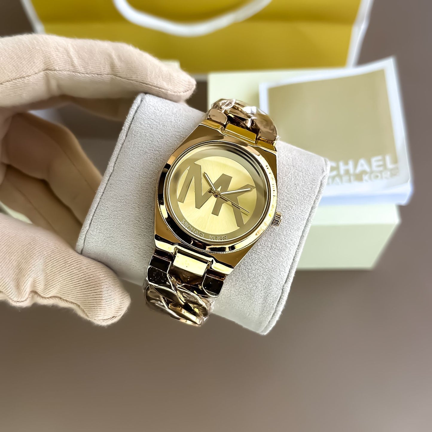 Michael_Kors Gold With Gold New Edition