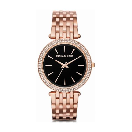 Michael_Kors Darci RoseGold with Black Dial