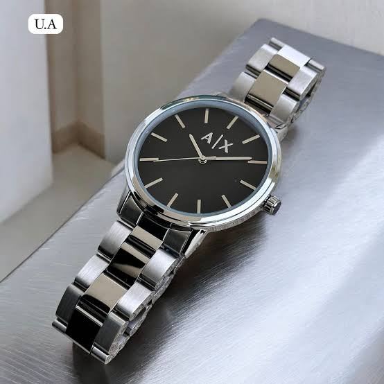 Armani_exchange_Formal_Wear_Silver-Black