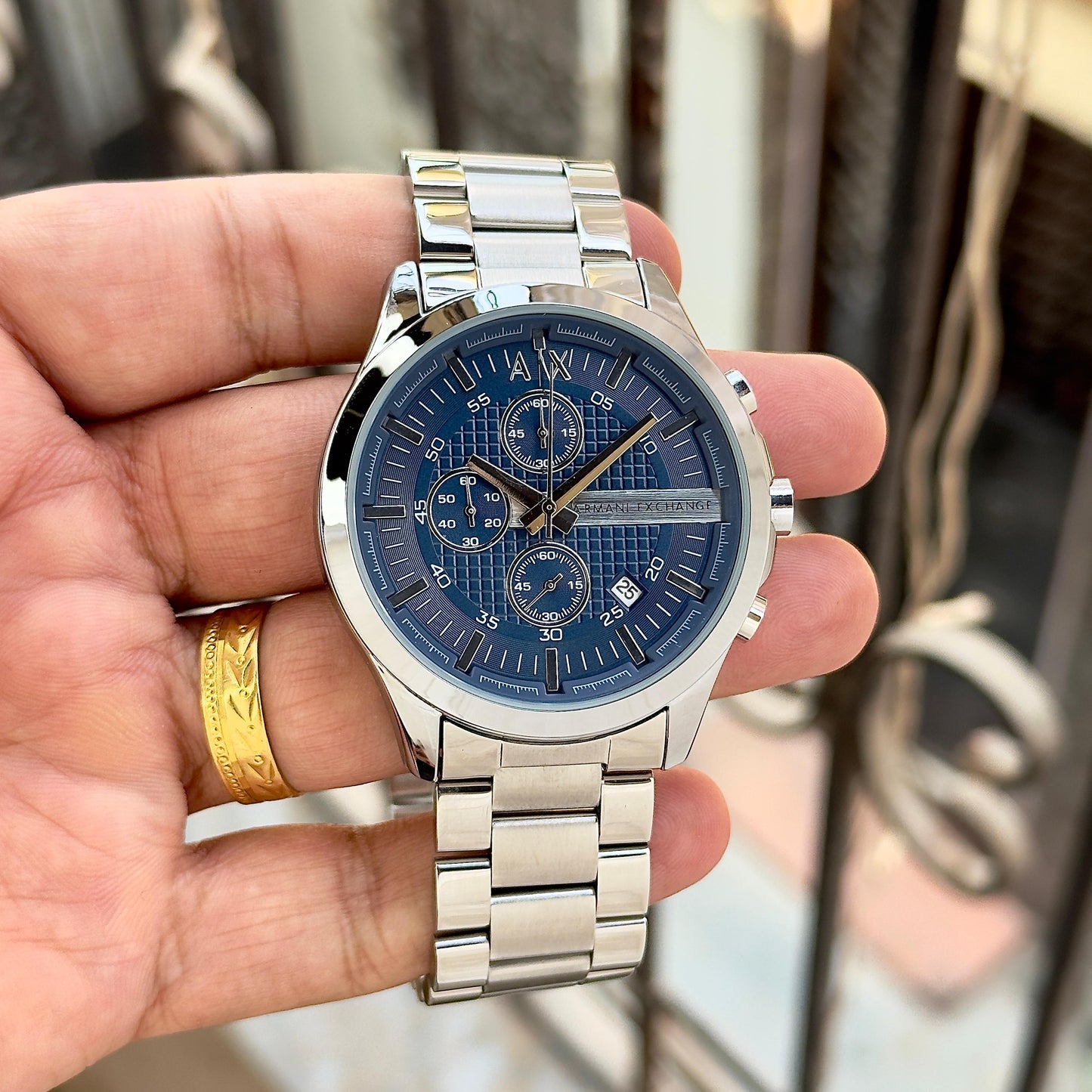 Armani_exchange_Hampton_Silver-Blue